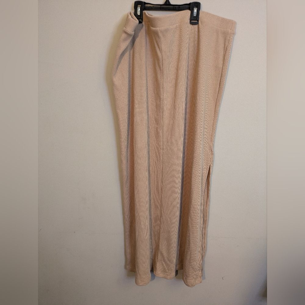Old Navy Camel Brown Knit Sweater Maxi Skirt Size XXL - Picture 5 of 6